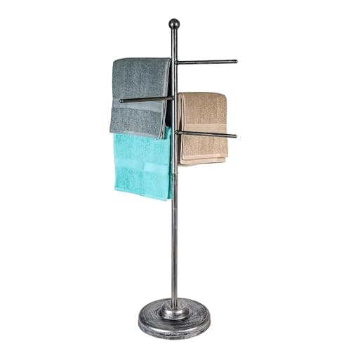 Trademark Innovations 50" Black Pool and Spa Towel Rack