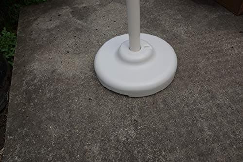 USA-Made Outdoor Lamp Company 3-Bar Towel Rack - Bone, 50" Tall