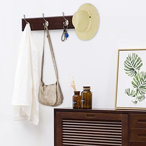 Retro Dual Coat Hooks Wall Mounted for Home Users