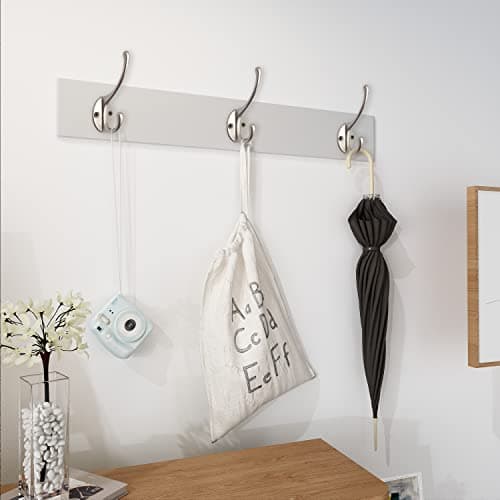 Retro Dual Coat Hooks Wall Mounted for Home Users